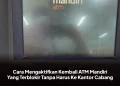 Cara Mengaktifkan Kembali ATM Mandiri Yang Terblokir Tanpa Harus Ke Kantor Cabang