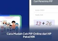 Cara Mudah Cek PIP Online dari HP Pakai NIK