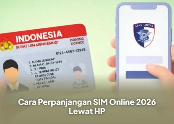 Cara Perpanjangan SIM Online 2026 Lewat HP