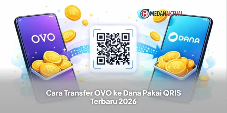 Cara Transfer OVO ke Dana Pakai QRIS Terbaru 2026