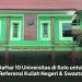 Daftar 10 Universitas di Solo untuk Referensi Kuliah Negeri & Swasta