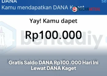 Gratis Saldo DANA Rp100.000 Hari Ini Lewat DANA Kaget