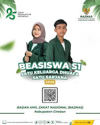 Beasiswa S1 BAZNAS 2026 Dibuka, Peluang Kuliah untuk Keluarga Dhuafa