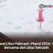 Jadwal Libur Februari-Maret 2026: Cuti Bersama dan Libur Sekolah