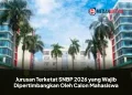 Jurusan Terketat SNBP 2026 yang Wajib Dipertimbangkan Oleh Calon Mahasiswa