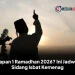 Kapan 1 Ramadhan 2026? Ini Jadwal Sidang Isbat Kemenag