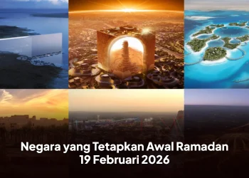 Negara yang Tetapkan Awal Ramadan 19 Februari 2026