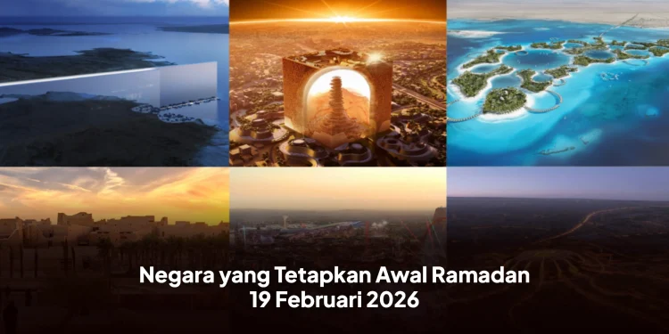 Negara yang Tetapkan Awal Ramadan 19 Februari 2026