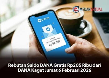 Rebutan Saldo DANA Gratis Rp205 Ribu dari DANA Kaget Jumat 6 Februari 2026