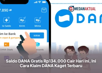 Saldo DANA Gratis Rp134.000 Cair Hari Ini, Ini Cara Klaim DANA Kaget Terbaru