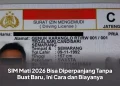SIM Mati 2026 Bisa Diperpanjang Tanpa Buat Baru, Ini Cara dan Biayanya