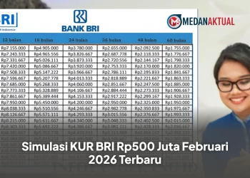 Simulasi KUR BRI Rp500 Juta Februari 2026 Terbaru
