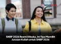 SNBP 2026 Resmi Dibuka, Ini Tips Memilih Jurusan Kuliah untuk SNBP 2026