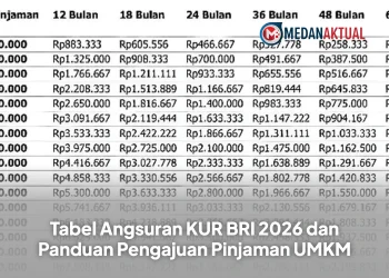 Tabel Angsuran KUR BRI 2026 dan Panduan Pengajuan Pinjaman UMKM