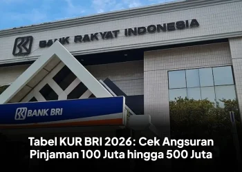 Tabel KUR BRI 2026: Cek Angsuran Pinjaman 100 Juta hingga 500 Juta
