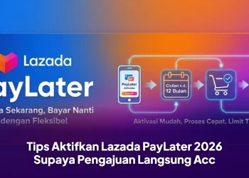 Tips Aktifkan Lazada PayLater 2026 Supaya Pengajuan Langsung Acc