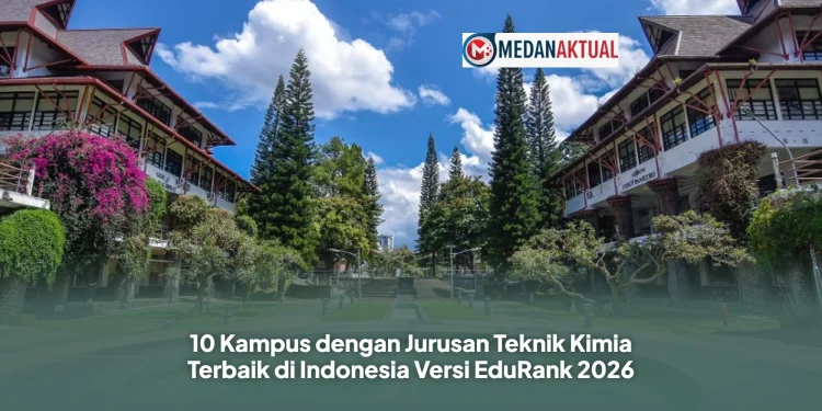 10 Kampus dengan Jurusan Teknik Kimia Terbaik di Indonesia Versi EduRank 2026