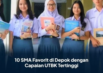 10 SMA Favorit di Depok dengan Capaian UTBK Tertinggi
