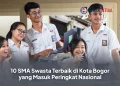 10 SMA Swasta Terbaik di Kota Bogor yang Masuk Peringkat Nasional