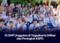 10 SMP Unggulan di Yogyakarta Dilihat dari Peringkat ASPD