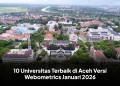 10 Universitas Terbaik di Aceh Versi Webometrics Januari 2026