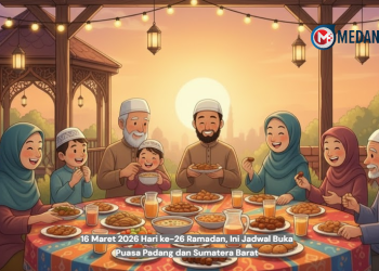 16 Maret 2026 Hari ke-26 Ramadan, Ini Jadwal Buka Puasa Padang dan Sumatera Barat