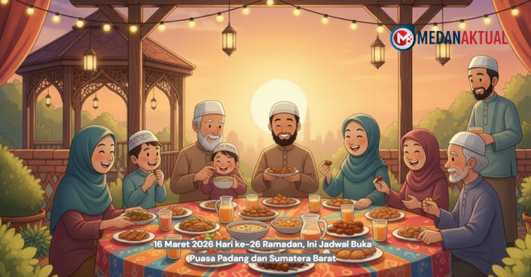 16 Maret 2026 Hari ke-26 Ramadan, Ini Jadwal Buka Puasa Padang dan Sumatera Barat