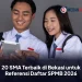 20 SMA Terbaik di Bekasi untuk Referensi Daftar SPMB 2026