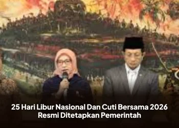 25 Hari Libur Nasional Dan Cuti Bersama 2026 Resmi Ditetapkan Pemerintah