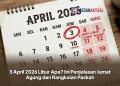 3 April 2026 Libur Apa? Ini Penjelasan Jumat Agung dan Rangkaian Paskah