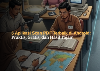 5 Aplikasi Scan PDF Terbaik di Android- Praktis, Gratis, dan Hasil Tajam