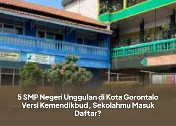 5 SMP Negeri Unggulan di Kota Gorontalo Versi Kemendikbud, Sekolahmu Masuk Daftar?