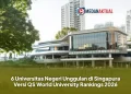 6 Universitas Negeri Unggulan di Singapura Versi QS World University Rankings 2026