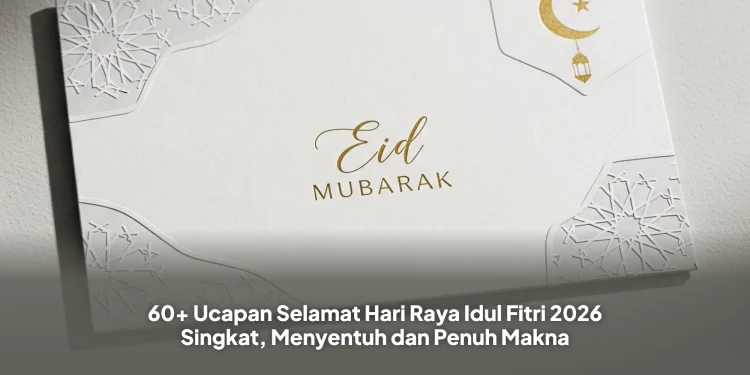60+ Ucapan Selamat Hari Raya Idul Fitri 2026 Singkat, Menyentuh dan Penuh Makna