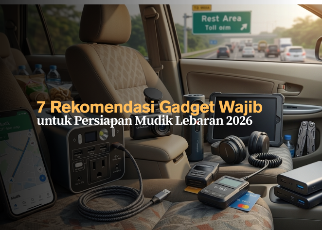 7 Rekomendasi Gadget Wajib untuk Mudik Lebaran 2026