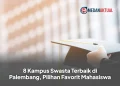 8 Kampus Swasta Terbaik di Palembang, Pilihan Favorit Mahasiswa
