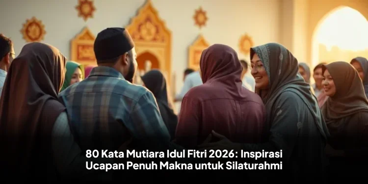 80 Kata Mutiara Idul Fitri 2026: Inspirasi Ucapan Penuh Makna untuk Silaturahmi
