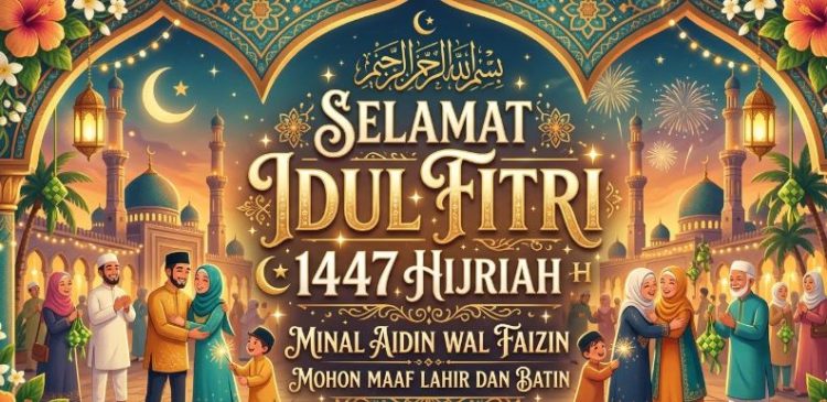 Kumpulan Ucapan Selamat Lebaran 2026 Lengkap dengan Kata Permintaan Maaf