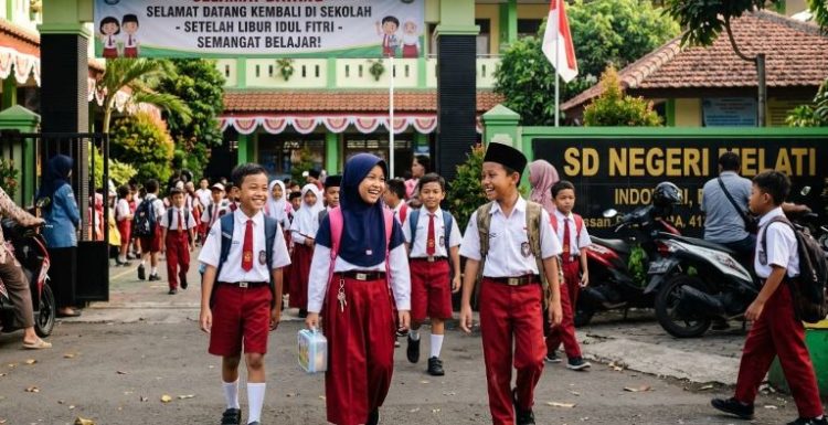 Tanggal Masuk Sekolah Setelah Libur Lebaran 2026, Simak Informasinya