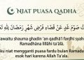 Bacaan Niat Puasa Qadha Ramadhan Lengkap dengan Arab Latin dan Terjemah