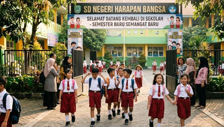 Jadwal Masuk Sekolah Usai Lebaran 2026 Sesuai SEB 3 Menteri, Catat Tanggal Pentingnya