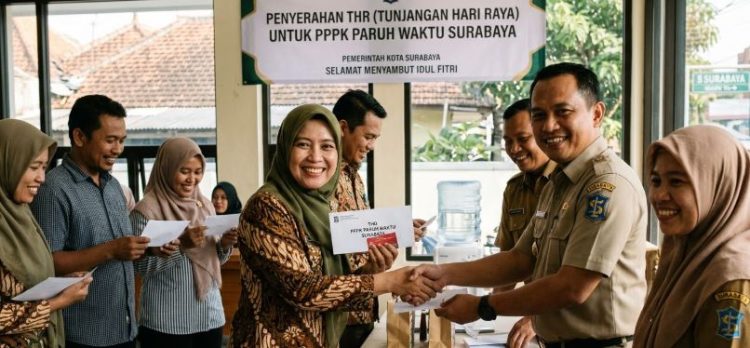 PPPK Paruh Waktu di Surabaya Terima THR Setengah Gaji, Ini Penjelasannya