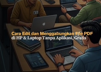Cara Edit dan Menggabungkan File PDF di HP & Laptop Tanpa Aplikasi, Gratis
