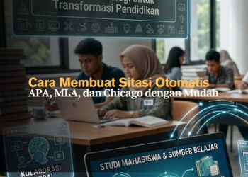 Cara Membuat Sitasi Otomatis APA, MLA, dan Chicago dengan Mudah