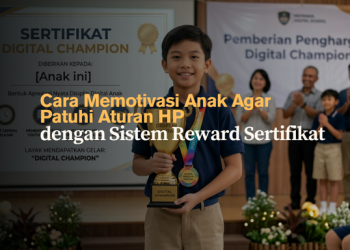 Cara Memotivasi Anak Agar Patuhi Aturan HP dengan Sistem Reward Sertifikat