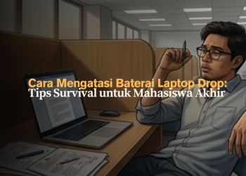 Cara Mengatasi Baterai Laptop Drop- Tips Survival untuk Mahasiswa Akhir