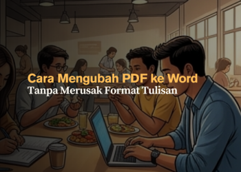 Cara Mengubah PDF ke Word Tanpa Merusak Format Tulisan