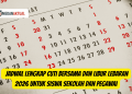 Jadwal Lengkap Cuti Bersama dan Libur Lebaran 2026 untuk Siswa Sekolah dan Pegawai