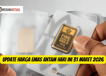 Update Harga Emas Antam Hari Ini 31 Maret 2026