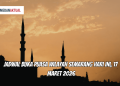 Jadwal Buka Puasa Wilayah Semarang Hari Ini, 17 Maret 2026